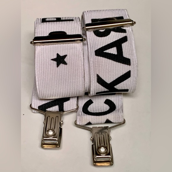 1980s Vintage Soviet Era Russian PYCCKAR Elastic Adjustable Adult Suspenders - Picture 9 of 16